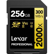 Карта памет 256GB SDXC Lexar 2000x, черен на супер цени