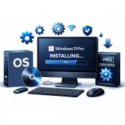  Инсталация на Windows 11 Pro + драйвери (не включва лиценз) на супер цени