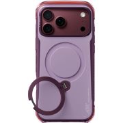 Гръб TORRAS Ostand Q3 Air Pro за Apple iPhone 18 Pro Max, розов/лилав на супер цени