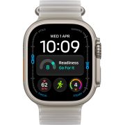 Смарт часовник Apple Watch Ultra 4, Cellular, 49 мм, Natural Titanium, Translucent Grey на супер цени