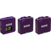 Комплект  RODE Wireless Go Gen3, лилав на супер цени