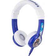Детски слушалки BuddyPhones Explore, син/бял на супер цени