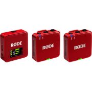 Комплект  RODE Wireless Go Gen3, червен на супер цени