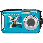Безогледален фотоапарат AGFA Realishot WP8000, черен/син на супер цени