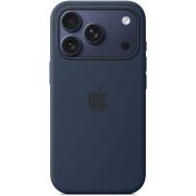 Гръб  Apple Silicone MagSafe за Apple iPhone 17 Pro, син на супер цени