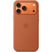 Гръб  Apple Silicone MagSafe за Apple iPhone 17 Pro Max, кафяв на супер цени