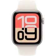 Смарт часовник Apple Watch SE 3 GPS, Cellular, 40 мм, M/L, Starlight Aluminium, Starlight на супер цени