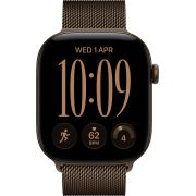 Смарт часовник Apple Watch Series 12 GPS, 46 мм, M/L, Dark Bronze Aluminium, Dark Bronze на супер цени