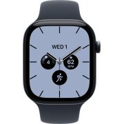 Смарт часовник Apple Watch Series 12 GPS, Cellular, 42 мм, M/L, Night Blue Ceramic, Navy Blue на супер цени
