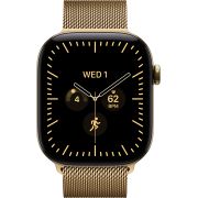 Смарт часовник Apple Watch Series 12 GPS, Cellular, 46 мм, M/L, Radiant Gold Titanium, Radiant Gold на супер цени