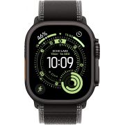 Смарт часовник Apple Watch Ultra 3, Cellular, 49 мм, M/L, Black Titanium, Black/Charcoal на супер цени