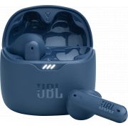 Безжични слушалки JBL Tune Flex, син на супер цени