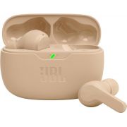 Безжични слушалки JBL Vibe Beam, бежов на супер цени