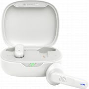 Безжични слушалки JBL Vibe Flex, бял на супер цени