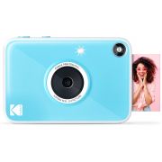 Фотоапарат за моментни снимки KODAK PRINTOMATIC+, син на супер цени
