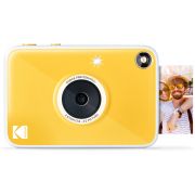Фотоапарат за моментни снимки KODAK PRINTOMATIC+, жълт на супер цени