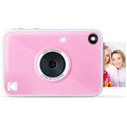 Фотоапарат за моментни снимки KODAK PRINTOMATIC+, розов на супер цени