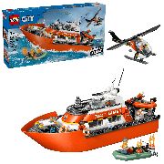 Конструктор LEGO Coast Guard Rescue Boat & Helicopter на супер цени