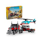 Конструктор LEGO Flatbed Truck with Helicopter на супер цени