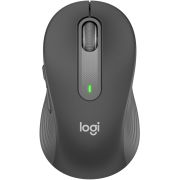 Безжична мишка Logitech Signature M650, графитен и подложка за мишка на супер цени
