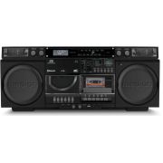 CD радиокасетофон MEDION LIFE P66538 Retro Boombox, черен на супер цени