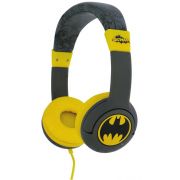 Детски слушалки OTL Batman, сив/жълт на супер цени