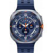 Смарт часовник Samsung Galaxy Watch Ultra 2025, Cellular, 47 мм, сребрист/син на супер цени