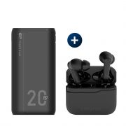 Комплект PowerBank Silicon Power QS15 и безжични слушалки Creative Zen Air 2 ANC на супер цени