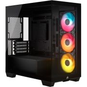 Компютърна кутия Corsair 2800X RS-R ARGB, черен на супер цени