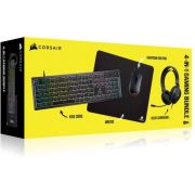 Геймърски комплект Corsair 4 in 1 Gaming Bundle - 2025 Edition, черен на супер цени