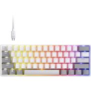 Геймърска клавиатура Corsair CLIPPER PRO MINI 60, бял на супер цени