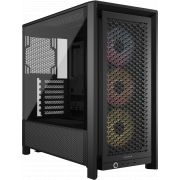 Компютърна кутия Corsair FRAME 4000D RS ARGB, черен на супер цени
