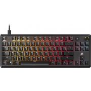 Безжична геймърска клавиатура Corsair K70 CORE TKL, черен на супер цени