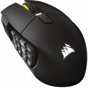 Безжична геймърска мишка Corsair Scimitar RGB ELITE, черен на супер цени
