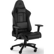 Геймърски стол Corsair TC100 RELAXED, черен на супер цени