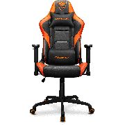 Геймърски стол COUGAR Armor Elite Gaming, черен/оранжев на супер цени