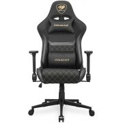 Геймърски стол COUGAR Armor One V2 Gold F, черен на супер цени