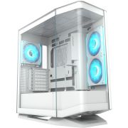 Компютърна кутия COUGAR FV270 RGB, бял на супер цени