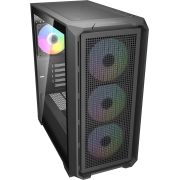 Компютърна кутия COUGAR MX600 Mini V2 RGB, черен на супер цени
