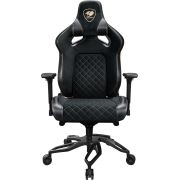 Геймърски стол COUGAR Titan Pro V2 Gold F, черен на супер цени