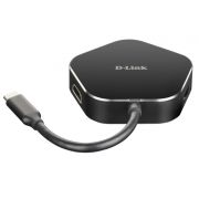USB  хъб D-Link M420 4-in-1 на супер цени