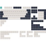 Капачки за бутони Dark Project Navy Blue, бял/син на супер цени