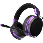 Безжични геймърски слушалки Dark Project Sono Wireless, черен/лилав на супер цени