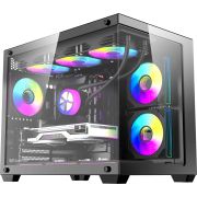 Компютърна кутия Darkflash B275 PRO, черен на супер цени