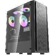 Компютърна кутия darkFlash DK353, черен на супер цени