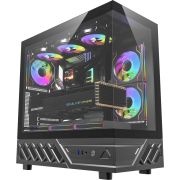 Компютърна кутия Darkflash DS950, черен на супер цени