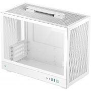 Компютърна кутия DeepCool CH160 PLUS, бял на супер цени