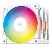 Комплект вентилатори Deepcool FC120, бял на супер цени