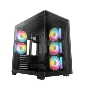 Компютърна кутия DeepCool CG590U 5F, черен на супер цени