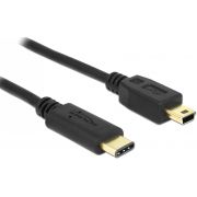 Кабел Delock, USB Type-C към mini USB на супер цени
